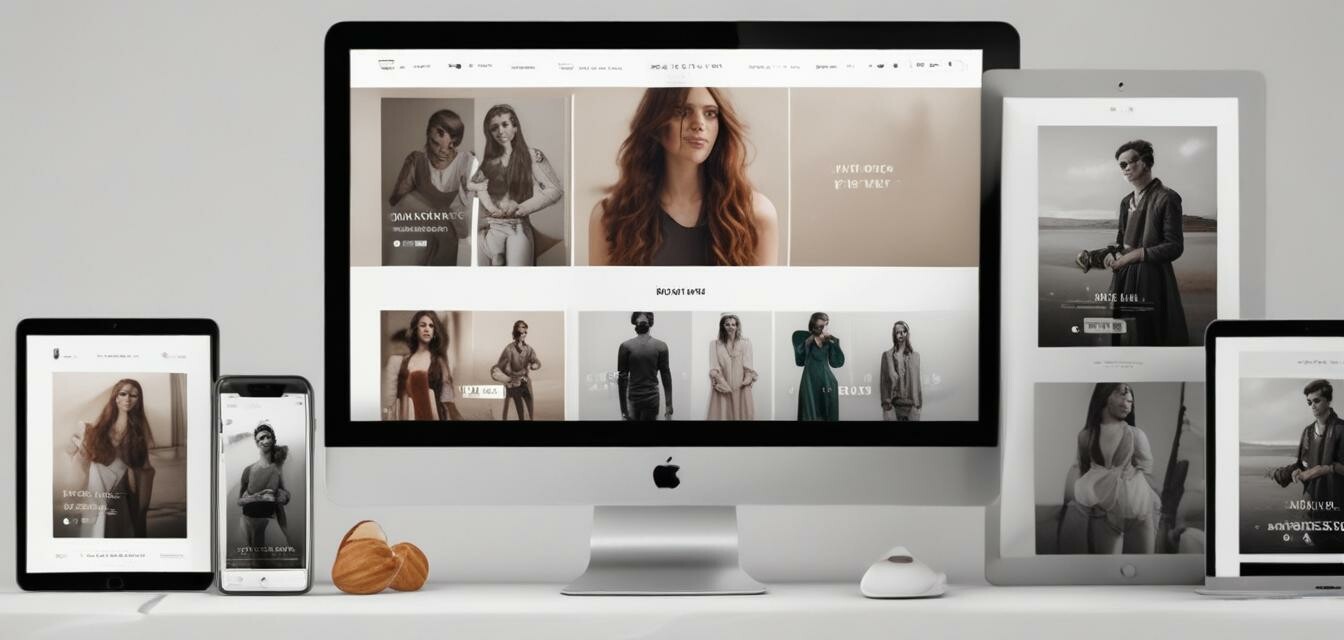 Online store design example