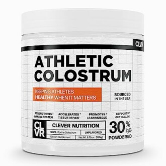 Clever Nutrition Colostrum Supplement Powder for Athletes - Review & Benefits